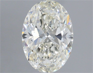 Picture of Natural Diamond 1.07 Carats, Oval with  Cut, I Color, VVS2 Clarity and Certified by IGI
