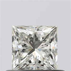 Foto Diamante Natural 0.43 quilates, Princesa , Color H, claridad VVS1 y certificado GIA de