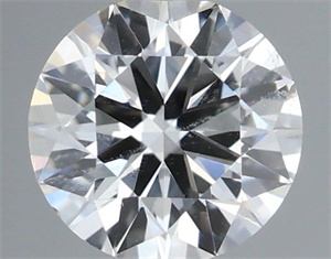 Picture of Natural Diamond 0.40 Carats, Round with Excellent Cut, G Color, SI2 Clarity and Certified by IGI