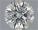 Diamante Natural 0.53 quilates, Redondo , Color J, claridad I1 y certificado IGI