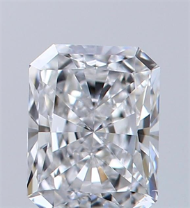 Picture of Natural Diamond 0.31 Carats, Radiant with  Cut, D Color, VS2 Clarity and Certified by GIA
