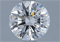 Natural Diamond 0.71 Carats, Round with Excellent Cut, G Color, SI2 Clarity and Certified by GIA