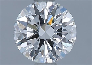 Picture of Natural Diamond 0.71 Carats, Round with Excellent Cut, G Color, SI2 Clarity and Certified by GIA