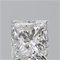 Diamante Natural 1.80 quilates, Princesa , Color F, claridad SI2 y certificado GIA