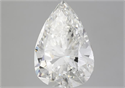 Diamante Natural 7.04 quilates, De pera , Color H, claridad SI1 y certificado GIA