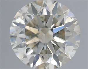 Picture of Natural Diamond 0.54 Carats, Round with Excellent Cut, M Color, SI2 Clarity and Certified by IGI