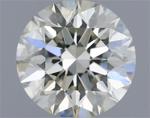 Picture of Natural Diamond 0.40 Carats, Round with Very Good Cut, L Color, VVS1 Clarity and Certified by GIA
