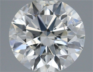 Picture of Natural Diamond 0.82 Carats, Round with Very Good Cut, J Color, SI2 Clarity and Certified by GIA