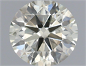 Diamante Natural 0.61 quilates, Redondo , Color L, claridad SI1 y certificado IGI