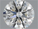 Natural Diamond 0.40 Carats, Round with Excellent Cut, H Color, SI2 Clarity and Certified by IGI