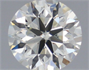 Natural Diamond 0.40 Carats, Round with Excellent Cut, J Color, SI1 Clarity and Certified by IGI