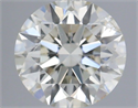 Natural Diamond 0.41 Carats, Round with Excellent Cut, I Color, SI2 Clarity and Certified by IGI