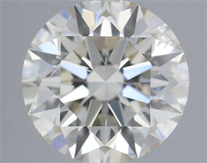 Picture of Natural Diamond 0.41 Carats, Round with Excellent Cut, I Color, SI2 Clarity and Certified by IGI