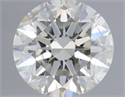 Natural Diamond 0.40 Carats, Round with Excellent Cut, I Color, SI2 Clarity and Certified by IGI