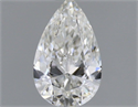 Natural Diamond 0.40 Carats, Pear with  Cut, H Color, VS2 Clarity and Certified by GIA