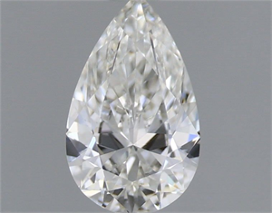 Picture of Natural Diamond 0.40 Carats, Pear with  Cut, H Color, VS2 Clarity and Certified by GIA