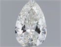 Diamante Natural 0.50 quilates, De pera , Color I, claridad SI2 y certificado GIA