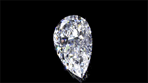 Foto Diamante Natural 4.03 quilates, De pera , Color D, claridad SI1 y certificado GIA de