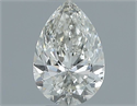 Diamante Natural 0.50 quilates, De pera , Color H, claridad SI1 y certificado IGI