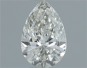 Foto Diamante Natural 0.50 quilates, De pera , Color H, claridad SI1 y certificado IGI de
