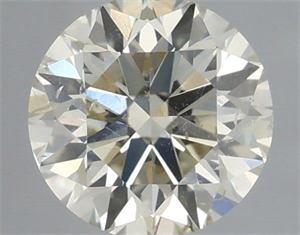 Picture of Natural Diamond 0.50 Carats, Round with Excellent Cut, K Color, SI2 Clarity and Certified by IGI