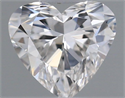 Natural Diamond 0.24 Carats, Heart with  Cut, G Color, VVS1 Clarity and Certified by GIA