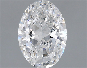 Picture of Natural Diamond 1.41 Carats, Oval with  Cut, E Color, I1 Clarity and Certified by GIA