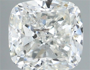 Picture of Natural Diamond 0.96 Carats, Cushion with  Cut, H Color, SI2 Clarity and Certified by IGI