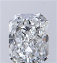 Natural Diamond 0.41 Carats, Radiant with  Cut, E Color, VVS2 Clarity and Certified by GIA
