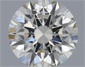 Natural Diamond 0.50 Carats, Round with Excellent Cut, J Color, SI2 Clarity and Certified by IGI