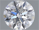Natural Diamond 0.56 Carats, Round with Very Good Cut, E Color, SI1 Clarity and Certified by GIA