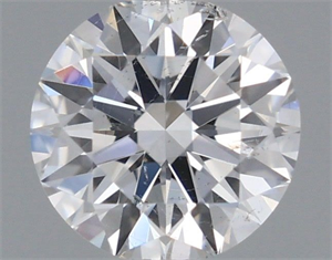 Foto Diamante Natural 0.51 quilates, Redondo , Color E, claridad SI2 y certificado GIA de