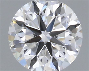 Foto Diamante Natural 0.40 quilates, Redondo , Color E, claridad VS2 y certificado GIA de