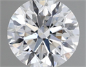 Natural Diamond 0.50 Carats, Round with Excellent Cut, F Color, SI1 Clarity and Certified by GIA