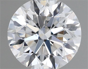 Picture of Natural Diamond 0.50 Carats, Round with Excellent Cut, F Color, SI1 Clarity and Certified by GIA