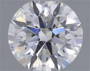 Picture of Natural Diamond 0.56 Carats, Round with Excellent Cut, G Color, SI2 Clarity and Certified by GIA