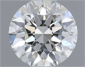 Diamante Natural 0.54 quilates, Redondo , Color H, claridad VS2 y certificado IGI