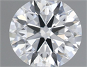 Diamante Natural 0.41 quilates, Redondo , Color I, claridad IF y certificado GIA