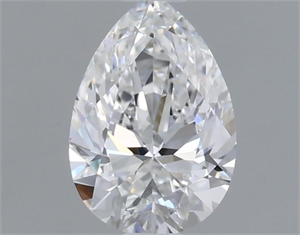 Picture of Natural Diamond 0.90 Carats, Pear with  Cut, E Color, VVS2 Clarity and Certified by GIA