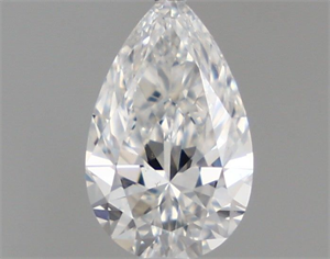 Foto Diamante Natural 0.50 quilates, De pera , Color E, claridad VS2 y certificado GIA de