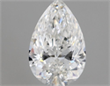 Diamante Natural 0.80 quilates, De pera , Color G, claridad SI2 y certificado GIA