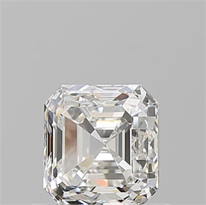 Foto Diamante Natural 0.83 quilates, Asscher , Color G, claridad VVS1 y certificado GIA de