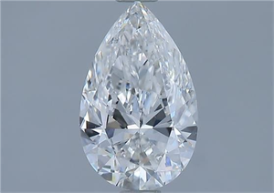 Foto Diamante Natural 1.03 quilates, De pera , Color F, claridad SI1 y certificado GIA de