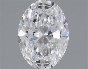 Picture of Natural Diamond 1.00 Carats, Oval with  Cut, D Color, VVS2 Clarity and Certified by GIA
