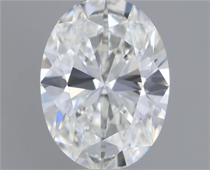 Picture of Natural Diamond 0.84 Carats, Oval with  Cut, H Color, VVS1 Clarity and Certified by GIA