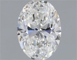 Picture of Natural Diamond 0.70 Carats, Oval with  Cut, G Color, SI1 Clarity and Certified by GIA