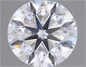 Diamante Natural 0.51 quilates, Redondo , Color D, claridad SI1 y certificado GIA