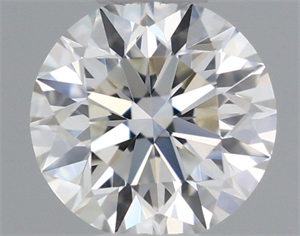 Picture of Natural Diamond 0.50 Carats, Round with Excellent Cut, H Color, VVS1 Clarity and Certified by IGI