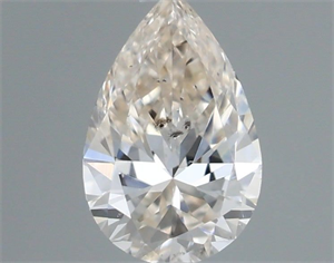 Foto Diamante Natural 0.18 quilates, De pera , Color I, claridad SI2 y certificado IGI de