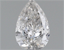 Natural Diamond 0.24 Carats, Pear with  Cut, G Color, SI2 Clarity and Certified by IGI